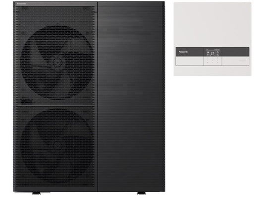 Panasonic Aquarea T-CAP 16kW Luftwärmepumpe Monoblock 400V R290 mit Reglermodul, Generation M