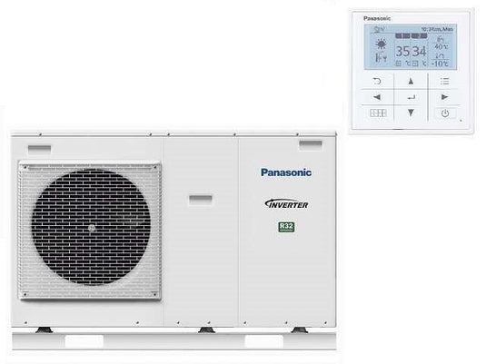 Panasonic Aquarea LT 5 kW, 230V, R32 Luftwärmepumpe Monoblock, Generation J, Inverter, WH-MDC05J3E5 - Ecoenergy Schweiz AG