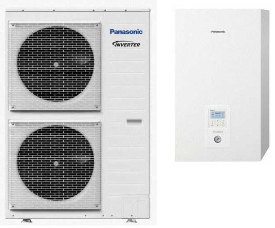 Panasonic Aquarea T-CAP Wärmepumpe Split mit Hydromodul, 12,0kW, 400V, KIT-WXC12H9E8 - Ecoenergy Schweiz AG
