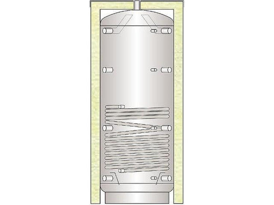 Pufferspeicher PFS 800 mit 1 Wärmetauscher Inhalt 749 Liter - Ecoenergy Schweiz AG