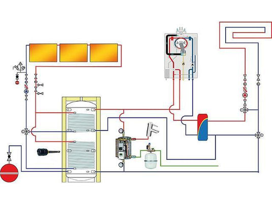 Pufferspeicher PFS 800 mit 1 Wärmetauscher Inhalt 749 Liter - Ecoenergy Schweiz AG